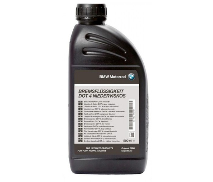 BMW Motorrad Υγρά Φρένων DOT-4 Χαμηλού Ιξώδους 500ml ΛΙΠΑΝΤΙΚΑ & ΚΑΘΑΡΙΣΤΙΚΑ