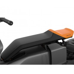 BMW Motorrad Σέλα Pro Backrest II Μαύρη / Πορτοκαλί για CE 04 Σέλες