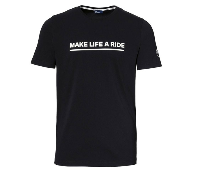 BMW Motorrad T-Shirt Make Life A Ride Ανδρικό Μαύρο ΕΝΔΥΣΗ