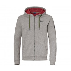 BMW Motorrad Zip Hoodie Make Life A Ride Ανδρικό Γκρι ΕΝΔΥΣΗ